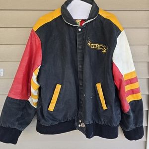 Vintage Jeff Hamilton XL Mickey Mouse Wild One Leather Jacket